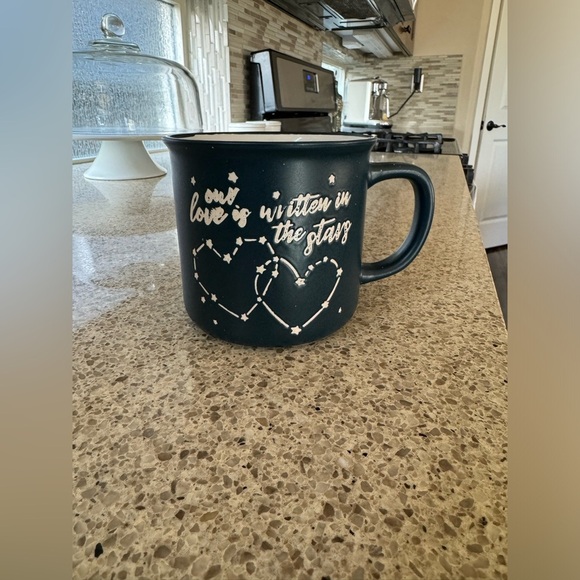Constellation “Our Love Is Written in the Stars” Navy Blue Mug - Picture 2 of 3
